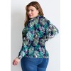 Avenue Women's Plus Size Signature Fine Gauge Cardigan - 3 of 4