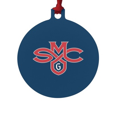 Saint Mary's College Primary Logo Aluminum Holiday Christmas Tree Ornament