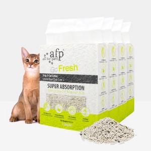 Allforpaws Natural 5 in 1 Tofu Super Absorption Flushable Cat Litter - 1 of 4
