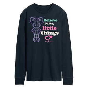 Men's - Polly Pocket - Believe In The Little Things Long Sleeve Graphic T-Shirt - 1 of 3