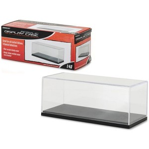 Acrylic Display Show Case with Plastic Base for 1/43 Scale Model Cars by Greenlight - 1 of 3