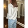 Women's Jacket With Floral Embroidery - Metric Knits - 4 of 4