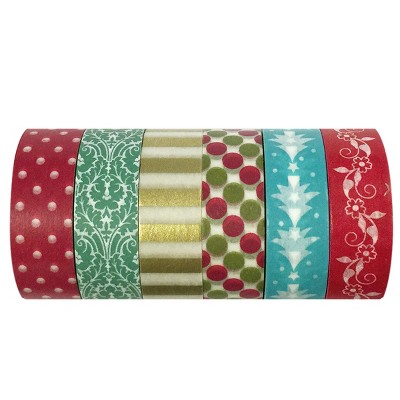Wrapables Washi Masking Tape Collection, Premium Value Pack