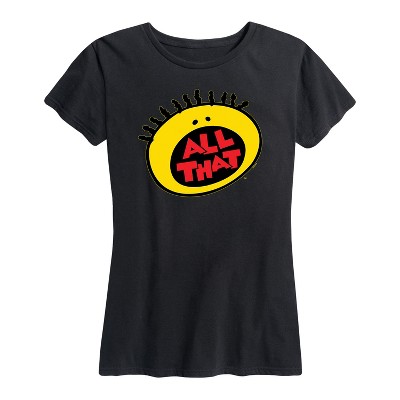 Women's - Nickelodeon - All That Logo Short Sleeve Graphic T-Shirt