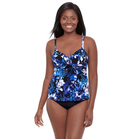 Women's Trimshaper Cara Tankini Swimsuit -10 - Multi : Target