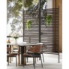 Metal Privacy Screen Outdoor Privacy Screen Freestanding,Outdoor Privacy Screen with Stand, Outdoor Privacy Fence and Panels. - 2 of 4
