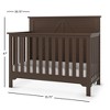 Child Craft Woodland 4-in-1 Convertible Crib, Converts to Day Bed, Toddler Bed, Full Size Bed, 3 Mattress Positions, Baby Safe Finish - 4 of 4