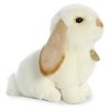 Aurora® Miyoni® White and Tan Lop Eared Rabbit 11" Inch Stuffed Animal Toy - 4 of 4