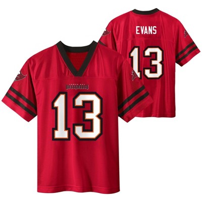 Nfl Tampa Bay Buccaneers Toddler Boys' Short Sleeve Evans Jersey : Target