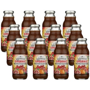 Lakewood Organic Pomegranate Blood Orange Juice  - Case of 12/12.5 fz - 1 of 4