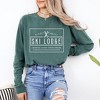 Simply Sage Market Women's Alpine Valley Ski Lodge Long Sleeve Garment Dyed Tee - 2 of 4