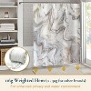 LunaLulinlk Shower Curtain with Hooks – Heavy-Duty Mold/Mildew-Resistant - 4 of 4