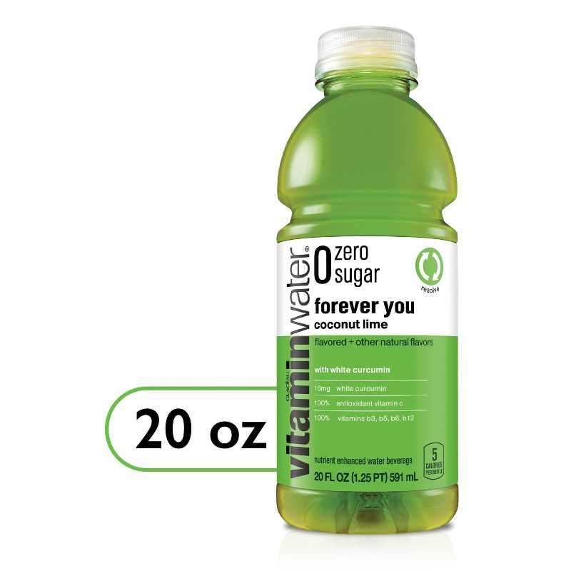 Vitaminwater Forever You Coconut Lime - 20 fl oz Bottle, 1 of 8