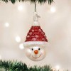 Old World Christmas 3.75 In Candy Coil Snowman Snowflakes Tree Ornaments - 3 of 3