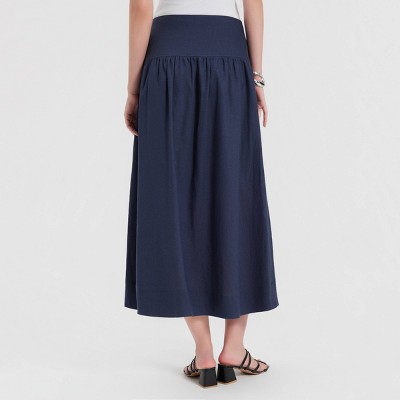 Women's Mid-Rise Side Button Placket Skirt - A New Day | eBay