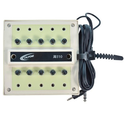 Califone JB310 10 Position Jackbox with Volume Control, Beige