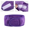 Unique Bargains Spa Headband Soft Women Hair Bands for Face Washing Bath Facial Mask Yoga 4 Pcs - 2 of 4