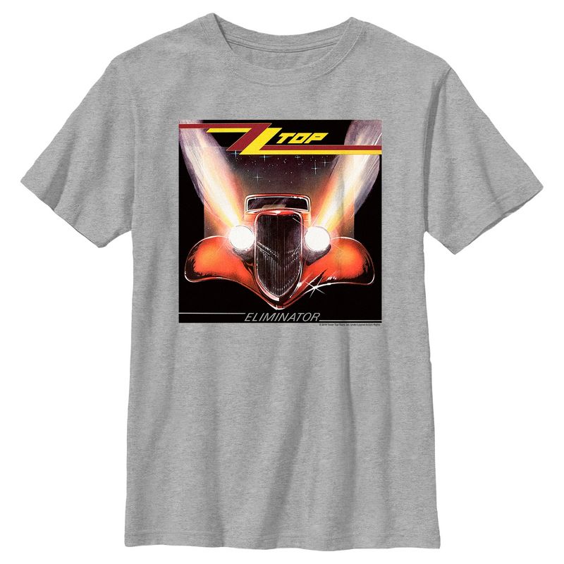 Boy's ZZ Top Classic Car Eliminator T-Shirt, 1 of 6