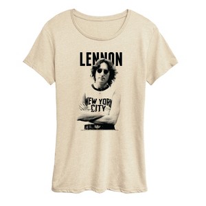 Women's - John Lennon - Lennon NYC Short Sleeve Graphic T-Shirt - 1 of 4