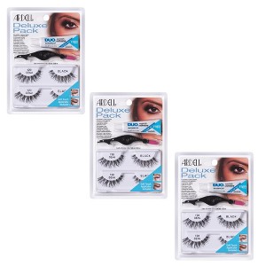 Ardell Deluxe Pack - Demi 120 - Black Lash (3-pack) - 1 of 3