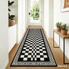 COZONY Washable Modern Abstract Checkered Low Pile Area Rug for Living Room Bedroom Dining Room - 2 of 4