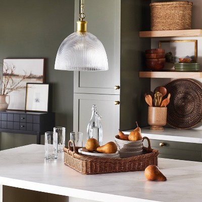 Reeded Glass Pendant - Thumbnail 3