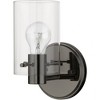 Livex Lighting Munich 1 - Light Sconce in  Black Chrome - 4 of 4
