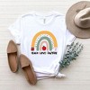 Simply Sage Market Women's Teach Love Inspire Rainbow Short Sleeve Graphic Tee - 2 of 4