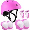 Evita Adjustable Helmet for Ages 5-16 Kids with Elbow Knee Wrist Pads - 4 of 4
