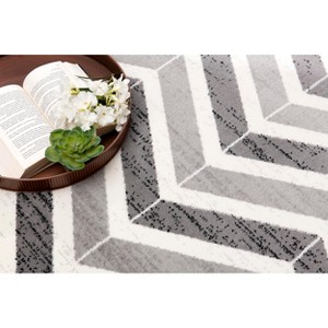 Rug Branch Modern Geometric Wave Indoor Rug - 1 of 4