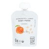 White Leaf Provisions Peach and Oat Regeneratively Farmed Baby Food 6+ Months - Case of 6/3.17 oz - 2 of 4