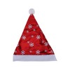 Unique Bargains Christmas Hat Snowflake Sequin Hat Polyester Non-Woven Fabric Red 11.61"x16.93" 1 Pc - 4 of 4