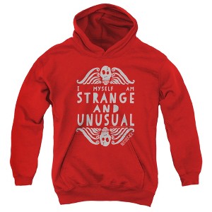 Boys’ Beetlejuice Strange And Unusual Hooded Sweatshirt - 1 of 4
