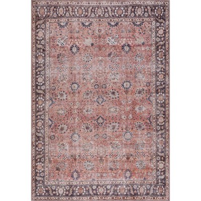 Hauteloom Ganyangan Red Washable Rug