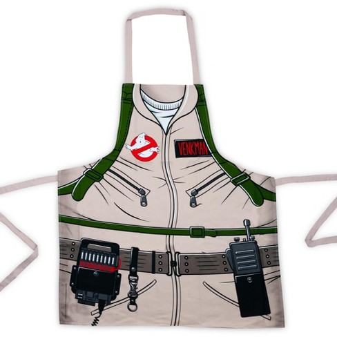 Cryptozoic Entertainment Ghostbusters Cooking Apron Peter Venkman S Uniform Grill Apron 100 Cotton Target