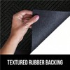 Waterproof All - Season WeatherMax Doormat Rubber Black Indoor Outdoor Door Mat Stain and Fade Resistant 23x35 - 4 of 4