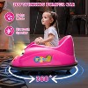 Garvee 12V Bumper Car for Toddlers with Remote Control 360 Degree Spin Lights and Sounds Electric Kids Ride-On Vehicle - 2 of 4
