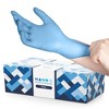 Hand-E Disposable Blue Nitrile Medical Exam Gloves - Subtle Box, Perfect for Cleaning & Medical Use - 2 of 4