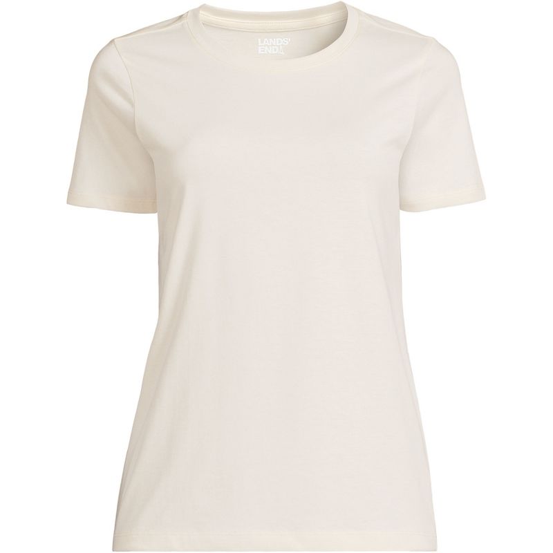 Lands' End Women's Relaxed Supima Cotton T-Shirt, 3 of 5