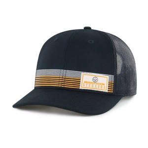 NFL Pittsburgh Steelers Magnitude Hat: Adjustable Snapback, Team Logo, Adult Sizing - 1 of 2