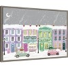 Amanti Art Hometown Holiday I Purple by Veronique Charron Canvas Wall Art Print Framed 33 x 23-in. - 3 of 4