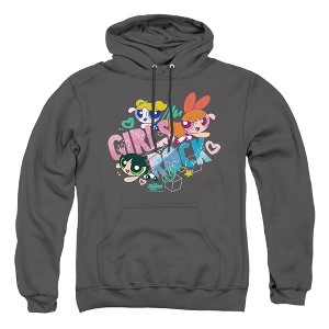 Powerpuff Girls Girls Rock Adult Pull-Over Hoodie - 1 of 4