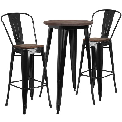 target bar table and stools