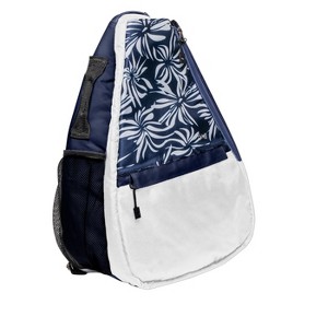 Glove It Tennis Backpack for Women, Lightweight Ladies Tennis Bag & Sling Backpack for 2 Racquets, Balls, Water Bottle -Island Breeze - 1 of 4