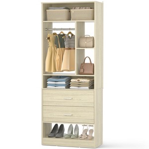 Besiost Closet System with 2 Wood Drawers - 1 of 4