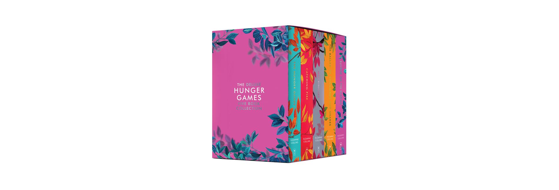 Hunger Games 5-Book Box Set (Deluxe Edition) (the Hunger Games, Catching Fire, Mockingjay, the Ballad of Songbirds and Snakes, Sunrise on the