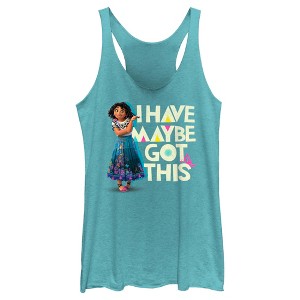 Women's Encanto Mirabel I Have Maybe Got This Racerback Tank Top - 1 of 4