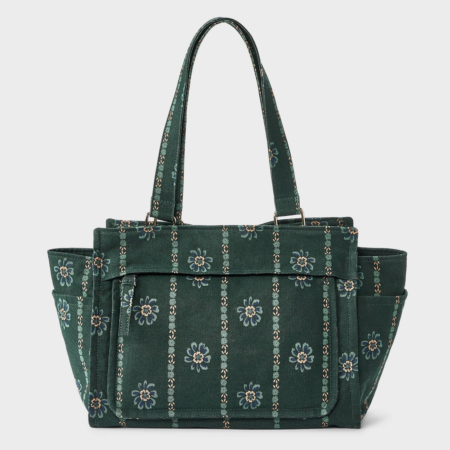 Сумка Universal Thread Canvas Utility, цвет: Зелёный — фото 1