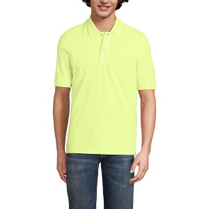 Lands' End Men's Short Sleeve Comfort-First Mesh Polo Shirt - 1 of 3