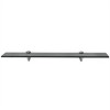 vidaXL Floating Shelf Glass 23.6"x3.9" 0.3" - 2 of 4